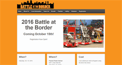 Desktop Screenshot of battleattheborder.com